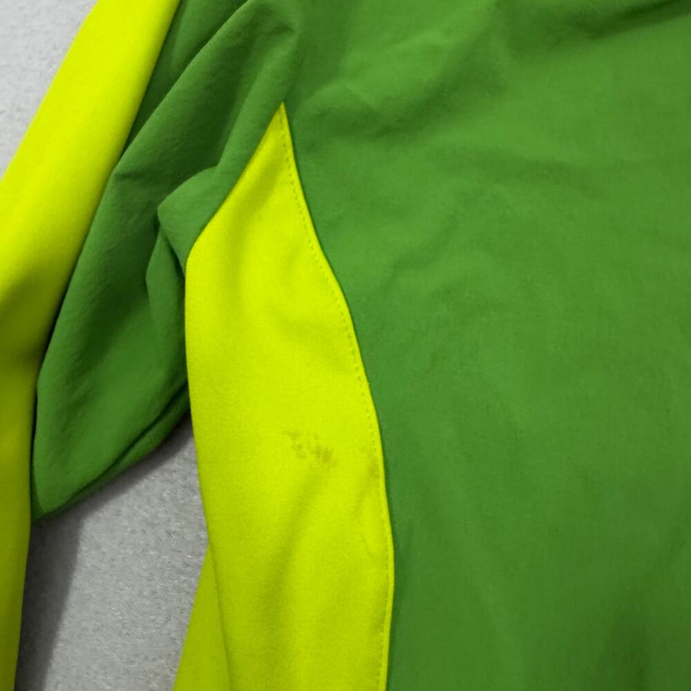 Salomon Lightweight Jacket Men's Medium Green Full Zip 2013 Windbreaker Outdoors - Picture 9 of 12
